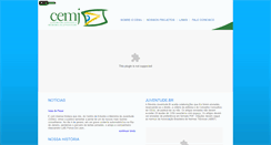 Desktop Screenshot of cemj.org.br