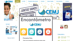 Desktop Screenshot of cemj.com.br